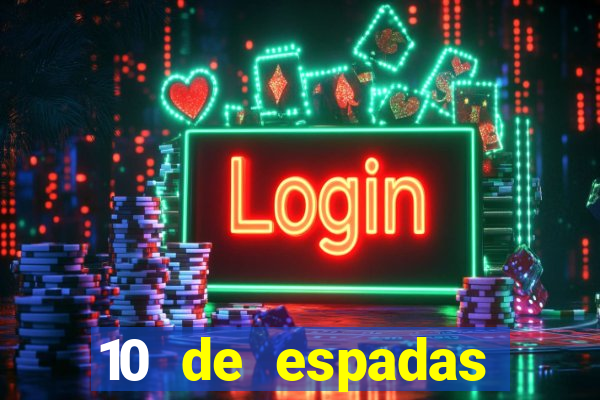 10 de espadas tarot amor